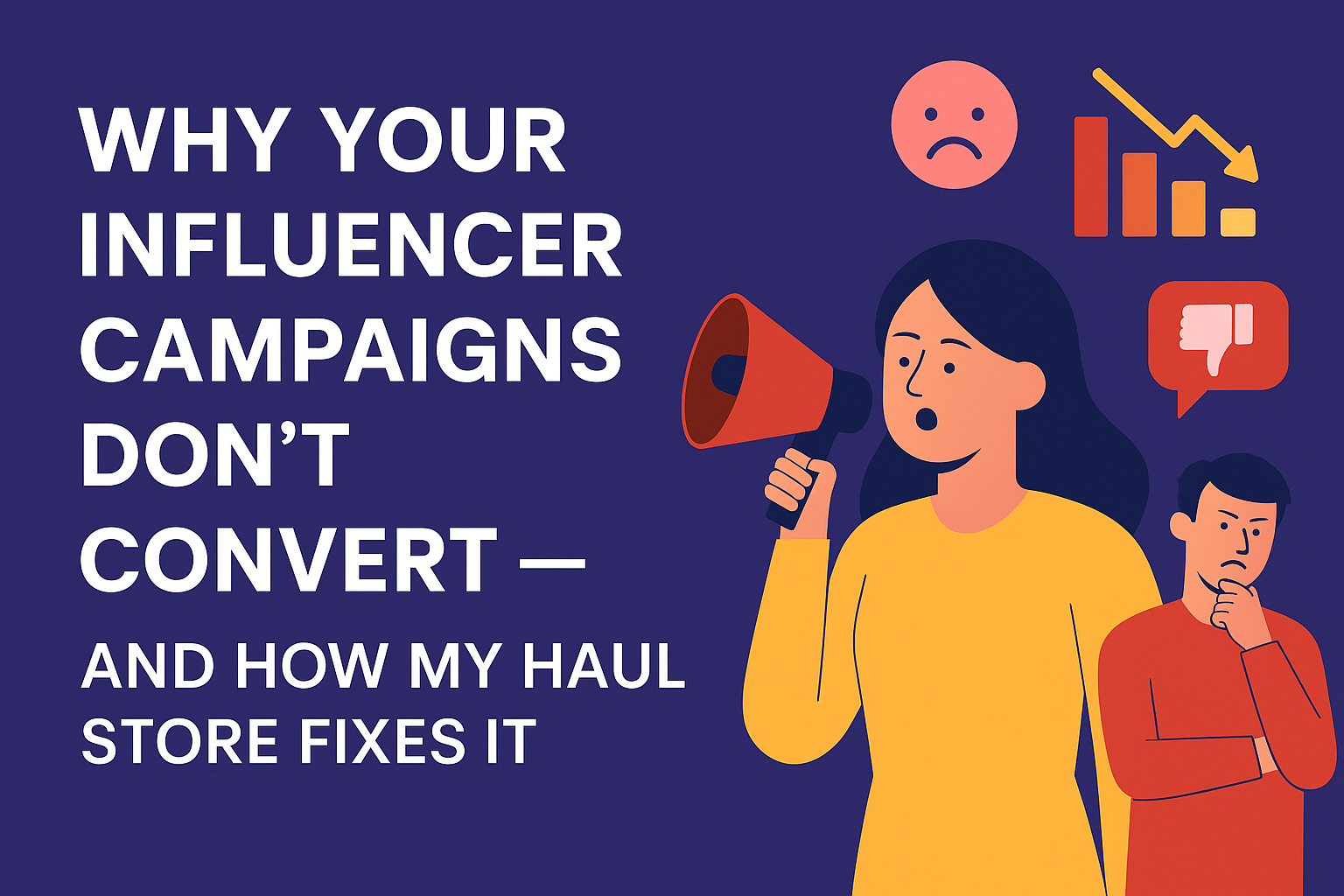 Why Your Influencer Campaigns Don’t Convert, And How My Haul Store Fixes It